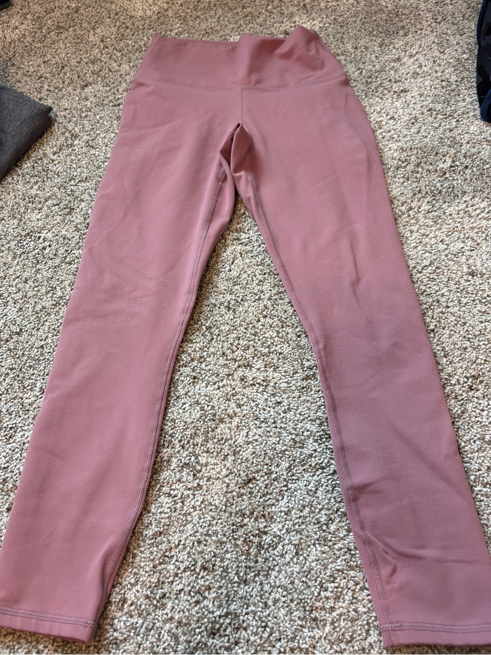 Fabletics High-Waist Leggings in Dusty Rose XXS